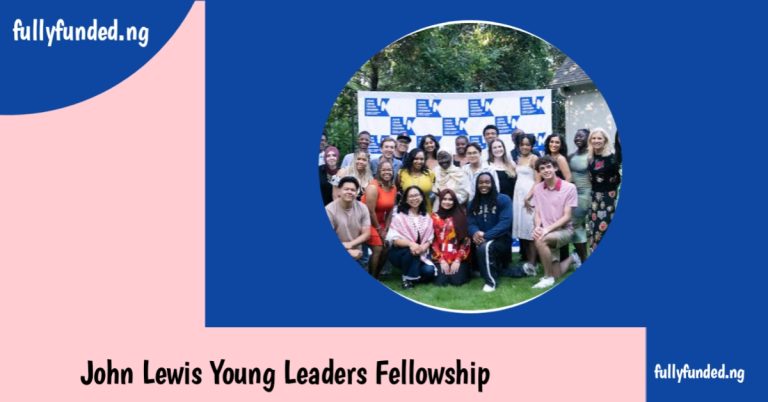 How To Apply For John Lewis Young Leaders Fellowship For 2026
