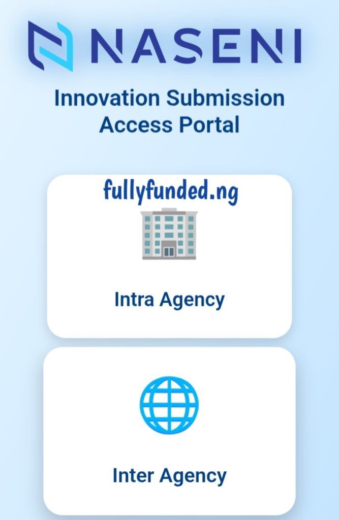 NASENI Inter Agency Innovation portal