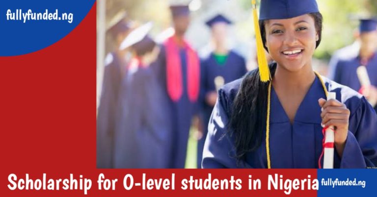 Scholarship for O-level students in Nigeria