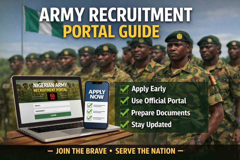 Army Recruitment Portal 2026 Update: Dates, Requirements & Application Tips